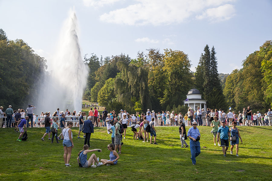 Wasserspiele Bergpark Wilhelmshöhe